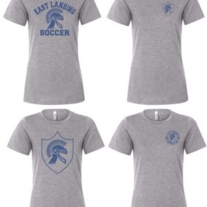 East Lansing Soccer Club | Women's Sport Grey Tee