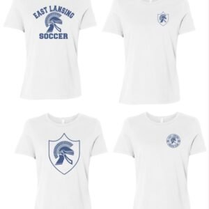 East Lansing Soccer Club | Women's White Tee