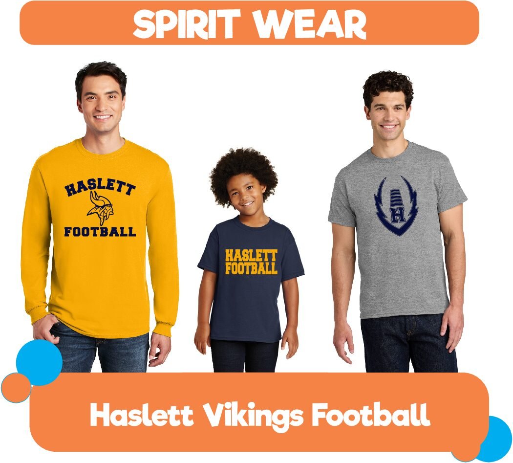 Youth Size Haslett Viking T-shirt