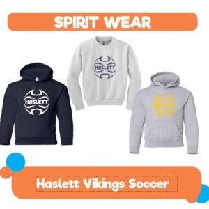 Haslett Viking Soccer Hoodie & Sweatshirt