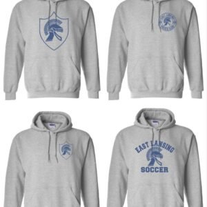 East Lansing Soccer Club | Adult Sport Grey Hoodie