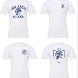 East Lansing Soccer Club | Unisex White Tee