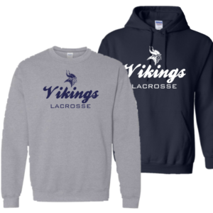 Vikings Lacrosse Apparel Crewneck/Hoodies